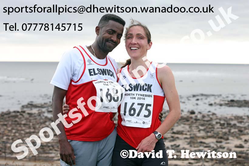North Tyneside 10k Road Race, Whitley Bay. Photo: David T. Hewitson/Sports for All Pics